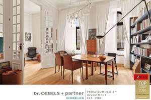 STILVOLLER ALTBAUKLASSIKER - BEEINDRUCKENDE RAUMHÖHE UND TRAUMHAFTE TERRASSE