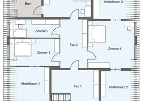 Stilvolle Villa mit weitläufigem Grundstück – Die vollständige Adresse der Immobilie erhältst du vom Anbieter., 6901 Radis – Vorschaubild 22