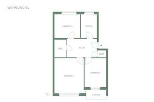 Ruhig gelegene Drei-Zimmer-Wohnung mit Balkon – Salbeiweg 50, 22337 Ohlsdorf, Hamburg – Vorschaubild 8