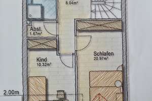 Individuelle Maisonettenwohnung mit           30m² Dachterrasse – Waldstr. 4, 30629 Misburg-Nord, Hannover – Vorschaubild 8