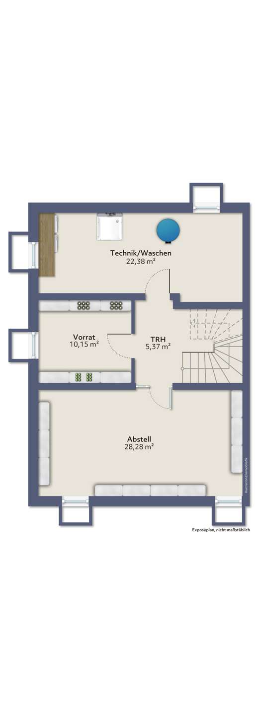 Grundriss Kellergeschoss