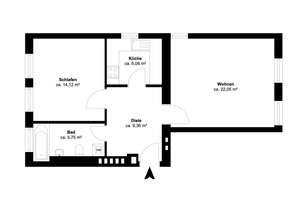 Wunderschöne Altbauwohnung in ruhiger Seitenstraße im Herzen von Berlin-Mitte – Die vollständige Adresse der Immobilie erhältst du vom Anbieter., 10115 Mitte (Ortsteil), Berlin – Vorschaubild 11