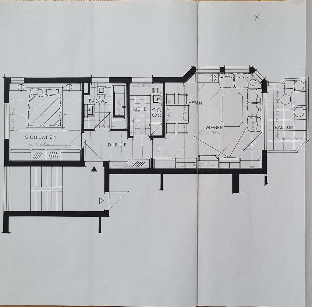 Immobilie in Renningen - Lichtdurchflutete 2-Zimmer-Wohnung mit Südbalkon & Stellplatz in ruhiger Lage - Bild 4