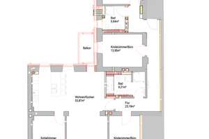 Luxuriöses Wohnen auf 158m²: Erstbezug nach Kernsanierung | Altbau mit Balkon | Energieeffizienz – Die vollständige Adresse der Immobilie erhältst du vom Anbieter., 86152 Jakoberstadt-Süd, Augsburg – Vorschaubild 5