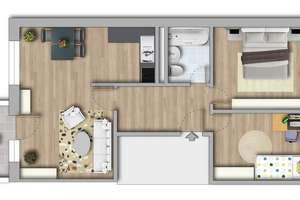 Genau das Richtige! Frisch renovierte 3-Zimmer-Wohnung mit großem Balkon! – Astonstraße 52, 39116 Sudenburg, Magdeburg – Vorschaubild 10
