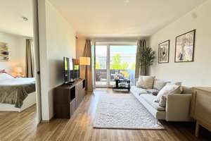 Zentrales 2 Zimmer KUBOX-Apartment mit Einbauküche und Balkon - Wohnen im Stadthafen – Achtersteven 4, 26122 Bahnhofsviertel, Oldenburg (Oldenburg) – Vorschaubild 1