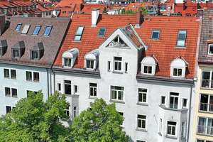 Wo Schwabing am"schwabingsten"ist-3 Zi. Stilaltbauwohnung m Wohnküche in Traumlage am Elisabethmarkt – Die vollständige Adresse der Immobilie erhältst du vom Anbieter., 80796 Neuschwabing, München – Vorschaubild 7