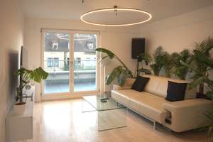 Einzigartiges Penthouse (möbliert) mit 180° Rooftop Sonnenterrasse inmitten von Würzburg – Erthalstraße 3, 97074 Frauenland, Würzburg – Vorschaubild 2