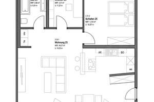 Möbl. 3-Zi.-Wohnung · Panoramablick · Strom & Internet inkl. · Mindestmietdauer 6 Mon. · Hubland – 97074 Frauenland, Würzburg – Vorschaubild 12
