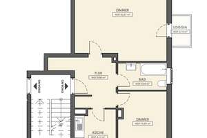 Lichtdurchflutete 2-Zimmer-Wohnung – 30519 Wülfel, Hannover – Vorschaubild 11
