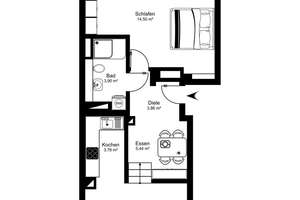 Erstbezug: Exklusive - Sonnige & möblierte 2-Zimmer-Erdgeschoss-Wohnung im Herzen von München – Maistraße 6, 80337 Am alten südlichen Friedhof, München – Vorschaubild 10