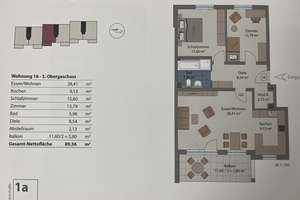 ERSTBEZUG! Tolle 3-Zimmerwohnung mit schönem Balkon – Weberstr. 1, 86405 Meitingen – Vorschaubild 5