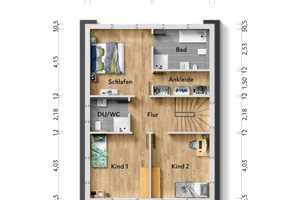 Neubau - Freistehendes Einfamilienhaus in Hamburg-Sase  (Haus 1) – Wiesenkehre 12, 22393 Hamburg – Vorschaubild 22