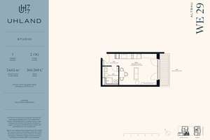 Hochwertiges Studio-Apartment im Erstbezug mit Balkon im Güntzelkiez – Uhlandstraße 77, 10717 Wilmersdorf, Berlin – Vorschaubild 10