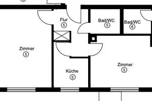 Helle, kompakte 2-Zimmer Wohnung sucht neuen Mieter – Stuttgart – Vorschaubild 12