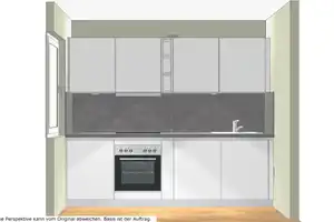Helle und geräumige 1-Zimmer-Wohnung mit Balkon! (Wohnungsbeispiel) – Appenzellerstraße 125, 81475 München – Vorschaubild 2
