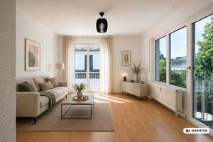 Große 2-Zimmer Wohnung mit viel Licht und Weite – Die vollständige Adresse der Immobilie erhältst du vom Anbieter., 80689 Blumenau, München – Vorschaubild 4