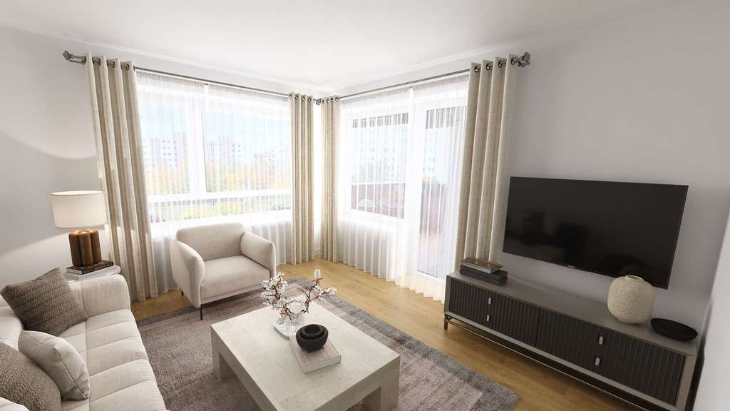 Immobilie in Germering - Praktische Zweiraumwohnung mit herrlicher Aussicht - Bild 1