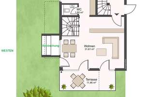 Neue 4-Zi.-Maisonette-Whg. mit eigenem Südwest-Garten absolut direkt am Aussiger Park sowie der U2 – Die vollständige Adresse der Immobilie erhältst du vom Anbieter., 80937 Am Hart, München – Vorschaubild 38