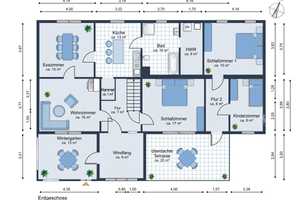 Gemütliches Einfamilienhaus, ca. 161m² Wfl., 6 Zi., Terrasse., Winterg. & 2322m² grünes Grundstück! – Demmin (Kreis) – Vorschaubild 23