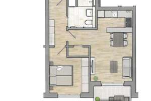 Seniorengerechte 2-Zimmerwohnung mit geräumigem Balkon und TG-Stellplatz in beliebter Wohnlage  – Die vollständige Adresse der Immobilie erhältst du vom Anbieter., 41061 Eicken, Mönchengladbach – Vorschaubild 6