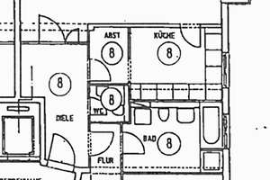 WESTEND: Stilvoll möblierte 3-Zimmer-Wohnung mit Balkon, Tiefgarage und Blick ins Grüne – Die vollständige Adresse der Immobilie erhältst du vom Anbieter., 14055 Westend, Berlin – Vorschaubild 19