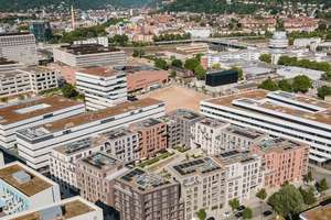 Wohnen und Arbeiten unter einem Dach mit wunderschönem Garten und separatem Zugang zum Büro – Langer Anger 38, 69115 Bahnstadt, Heidelberg – Vorschaubild 4