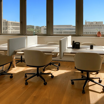 Coworking-Bereich in Regus Ost