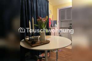 Tauschwohnung: Gemütliche kleine Wohnung mit Terrasse im Viertel