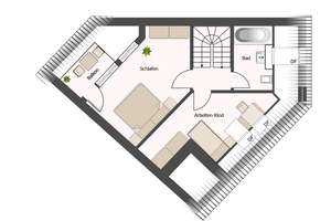 Investieren in Tolkewitz, Maisonette - 2 Balkone – Die vollständige Adresse der Immobilie erhältst du vom Anbieter., 1277 Tolkewitz/Seidnitz-Nord, Dresden – Vorschaubild 3