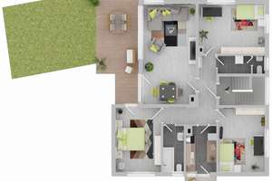 Großzügiges Wohnen: 4 Zimmer mit Balkon und Terrasse – Die vollständige Adresse der Immobilie erhältst du vom Anbieter., 70188 Gaisburg, Stuttgart – Vorschaubild 17