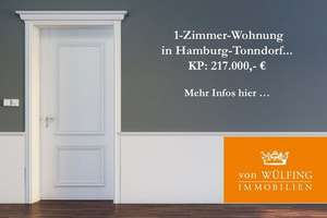 1-Zimmer-Wohnung in Hamburg-Tonndorf...