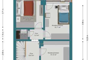 Reihenmittelhaus mit großem Gestaltungspotenzial – ideal für Familien & Eigennutzer mit Gartenwunsch – Die vollständige Adresse der Immobilie erhältst du vom Anbieter., 58097 Mittelstadt, Hagen – Vorschaubild 22