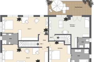 Luxus, Licht und Raum – beeindruckende Villa mit Einliegerwohnung & mehr – Die vollständige Adresse der Immobilie erhältst du vom Anbieter., 89075 Böfingen, Ulm – Vorschaubild 18