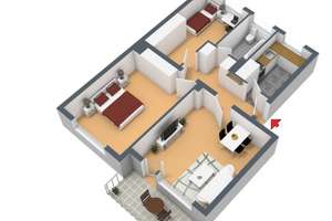 Helle 3-Zimmer-Wohnung in Wuppertal Elberfeld - Wir renovieren für Sie! – Am Dornloh 54, 42389 Langerfeld-Beyenburg, Wuppertal – Vorschaubild 3