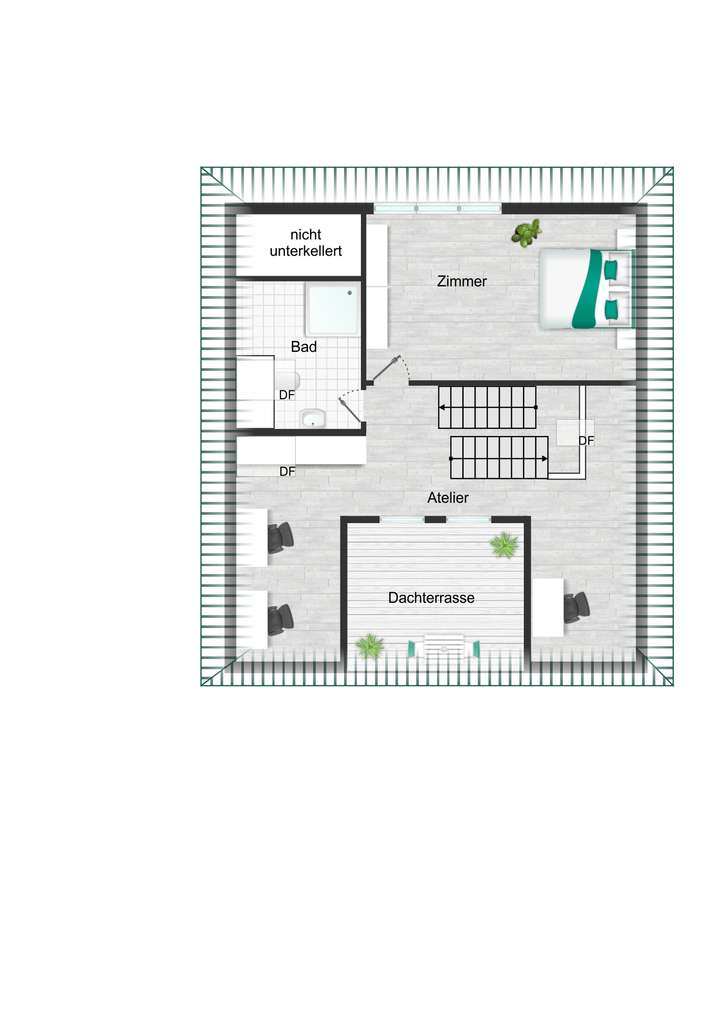 Grundriss Dachgeschoss