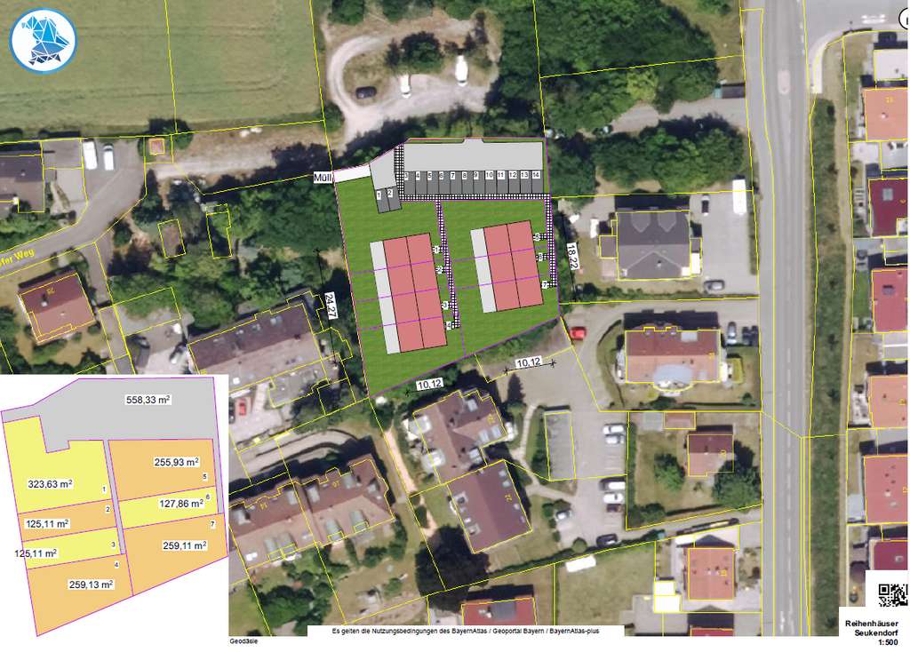Immobilie in Seukendorf - Seukendorf: Neubau REH| A+ (Wärmepumpe) | Komplettpreis inkl. Grundstück & Baunebenkosten - Bild 0