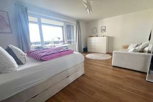 Modernes Wohnglück mit viel Licht: 3 Zimmer mit Umlaufbalkon & Einbauküche, guter Schnitt, Aufzug – Goltsteinstr. 93, 50968 Bayenthal, Köln – Vorschaubild 2