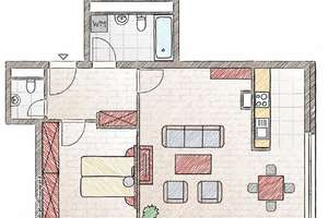 Vollmöblierte 2-Zimmer-Wohnung im Portobello | 12. OG & Fernblick – 40219 Unterbilk, Düsseldorf – Vorschaubild 10