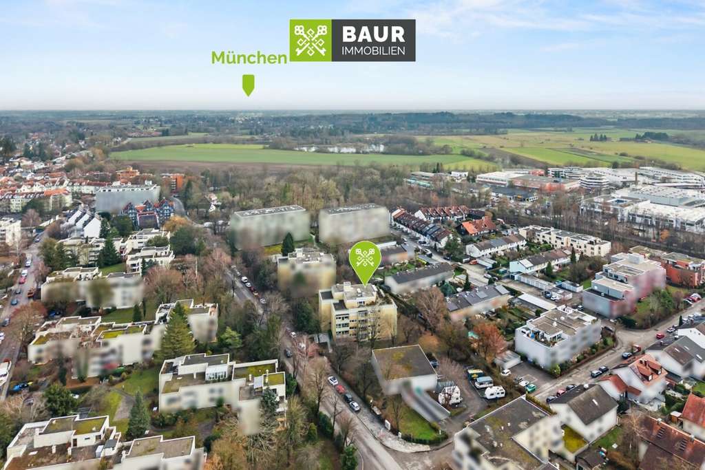 Immobilie in Puchheim - 360° | Komfortable 3-Zimmerwohnung mit Südbalkon und Garage mitten in Puchheim-Bahnhof! - Bild 3