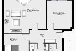 Lichtdurchflutet & Stadtnah: Attraktive 4-Zimmer-Wohnung in Bremen-Findorff – Innsbrucker Str. 90, 28215 Weidedamm, Bremen – Vorschaubild 20