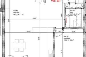 Obergeschosswohnung mit zwei Zimmern - NEUBAU - – Hans-Albrecht-Dicke Straße 4, 49090 Innenstadt, Osnabrück – Vorschaubild 12