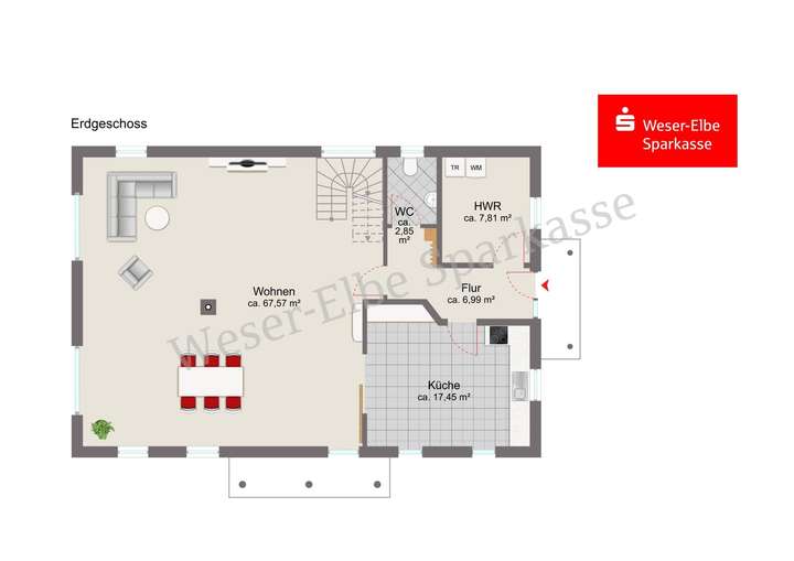 Grundriss Erdgeschoss