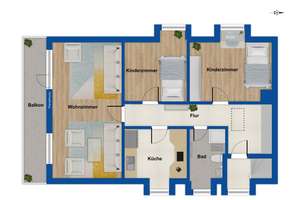 Großzügiges EFH mit Einliegerwohnung (diese ist vermietet) in gefragter Lage in Nürnberg-Schniegling – Die vollständige Adresse der Immobilie erhältst du vom Anbieter., 90427 Schniegling, Nürnberg – Vorschaubild 18