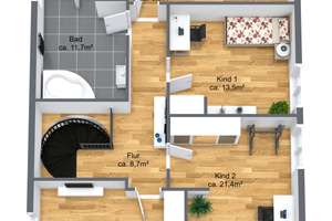 Hier werden Sie sich wohlfühlen! Neubauwohnhaus mit Terrasse und Wohlfühlambiente – Die vollständige Adresse der Immobilie erhältst du vom Anbieter., 76744 Wörth am Rhein – Vorschaubild 24
