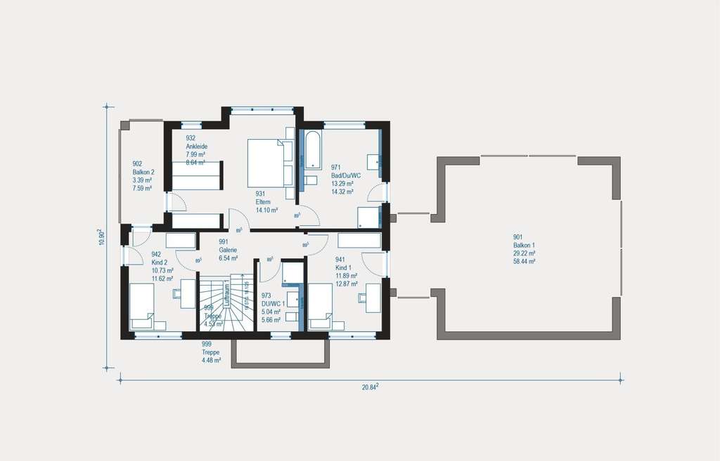 Immobilie in Kronau - Individuelles Mehrfamilienhaus in Kronau - Flexibles Projektieren trifft nachhaltige Bauweise - Bild 2