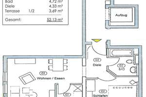 Barrierefreie 2,5 Zimmer-Wohnung mit 114 m² Privatgarten, Wallbox, Aufzug in bester Wohnlage – Die vollständige Adresse der Immobilie erhältst du vom Anbieter., 73430 Stadtmitte, Aalen – Vorschaubild 14