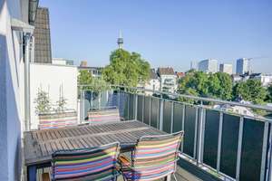 Wohnen über den Dächern Unterbilks – exklusive DG-Wohnung mit Dachterrasse, Studio & Klimaanlage – Die vollständige Adresse der Immobilie erhältst du vom Anbieter., 40217 Unterbilk, Düsseldorf – Vorschaubild 12