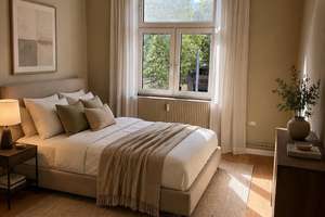 Stilvolle 4-Zimmer-Altbauwohnung mit Balkon und Originaldetails  – Admiralstraße 00, 28215 Findorff-Bürgerweide, Bremen – Vorschaubild 9