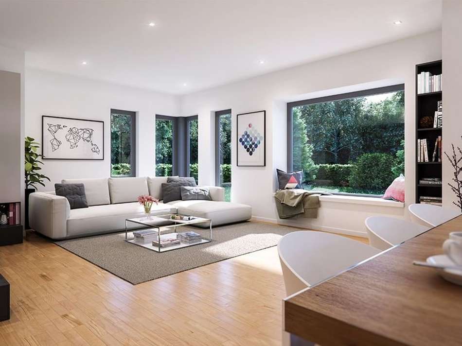 Innenabbildungen-Wohnzimmer